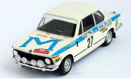 Modellautos Bmw 2002 1/43 Trofeu ti No.27 Rallye WM Rallye Monte Carlo 1973 G.Chasseuil/C.Baron Bmw 2002 1/43 Trofeu ti No.27 Rallye WM Rallye Monte Carlo 1973 G.Chasseuil/C.Baron modellautos