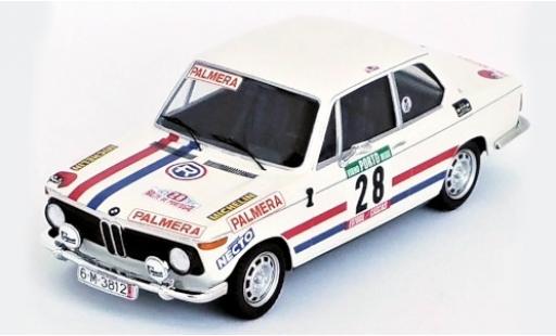 Modellautos Bmw 2002 1/43 Trofeu Ti No.28 Palmera Rallye WM Rallye Portugal 1975 M.Etchebers/M.-C.Etchebers-Rives Bmw 2002 1/43 Trofeu Ti No.28 Palmera Rallye WM Rallye Portugal 1975 M.Etchebers/M.-C.Etchebers-Rives modellautos