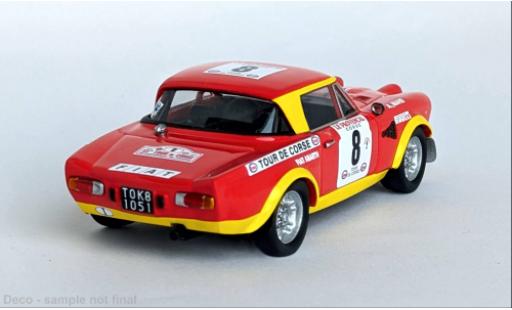 Modellautos Fiat 124 1/43 Trofeu Abarth Tour de Corse 1974 #8 1:43 Fiat 124 1/43 Trofeu Abarth Tour de Corse 1974 #8 1:43 modellautos