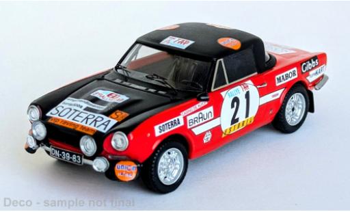 Modellautos Fiat 124 1/43 Trofeu Sport Spider 1600 TAP Rally 1974 #21 1:43 Fiat 124 1/43 Trofeu Sport Spider 1600 TAP Rally 1974 #21 1:43 modellautos