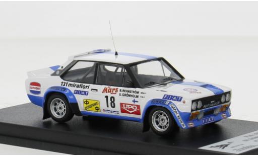 Modellautos Fiat 131 1/43 Trofeu Abarth 1000 Lakes Rally 1979 #18 1:43 Fiat 131 1/43 Trofeu Abarth 1000 Lakes Rally 1979 #18 1:43 modellautos