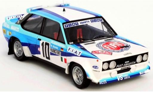 Modellautos Fiat 131 1/43 Trofeu Abarth No.10 Rallye WM Rallye Monte Carlo 1980 damaged W.Röhrl/C.Geistdörfer Fiat 131 1/43 Trofeu Abarth No.10 Rallye WM Rallye Monte Carlo 1980 damaged W.Röhrl/C.Geistdörfer modellautos