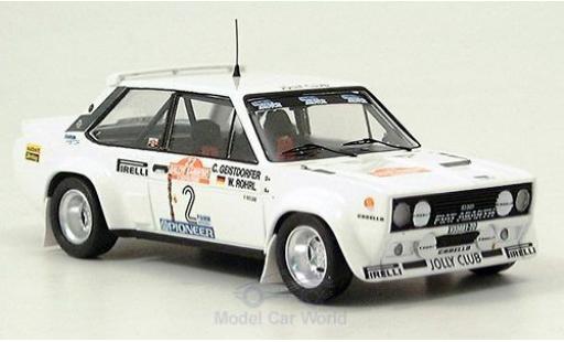 Modellautos Fiat 131 Abarth 1/43 Trofeu Abarth No.2 Rallye Sanremo 1980 D.Fröhlich/C.Geistdörfer Fiat 131 Abarth 1/43 Trofeu Abarth No.2 Rallye Sanremo 1980 D.Fröhlich/C.Geistdörfer modellautos