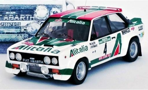 Modellautos Fiat 131 1/43 Trofeu Abarth No.4 VS Corse Olio Alitalia Rally Portugal 1978 Unfallfahrzeug M.Alen/I.Kivimaki Fiat 131 1/43 Trofeu Abarth No.4 VS Corse Olio Alitalia Rally Portugal 1978 Unfallfahrzeug M.Alen/I.Kivimaki modellautos