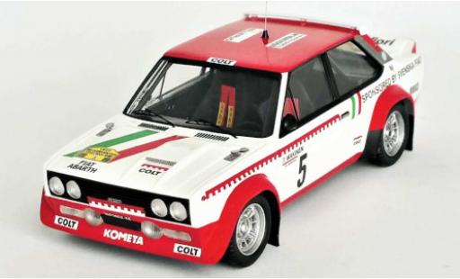 Modellautos Fiat 131 1/43 Trofeu Abarth No.5 Rally WM Rally Schweden 1977 T.Mäkinen/H.Liddon Fiat 131 1/43 Trofeu Abarth No.5 Rally WM Rally Schweden 1977 T.Mäkinen/H.Liddon modellautos
