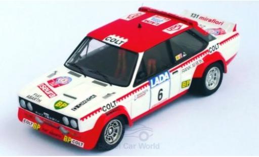 Modellautos Fiat 131 1/43 Trofeu Abarth No.6 Colt Rallye WM 1000 Lakes Rallye 1977 T.Makinen/H.Liddon Fiat 131 1/43 Trofeu Abarth No.6 Colt Rallye WM 1000 Lakes Rallye 1977 T.Makinen/H.Liddon modellautos