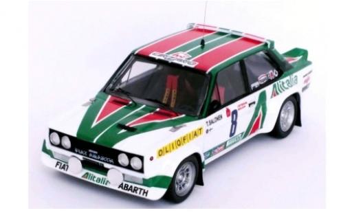 Modellautos Fiat 131 1/43 Trofeu Abarth No.8 Alitalia Rallye WM Criterium Molson du Quebec 1977 T.Salonen/J.Markkula Fiat 131 1/43 Trofeu Abarth No.8 Alitalia Rallye WM Criterium Molson du Quebec 1977 T.Salonen/J.Markkula modellautos