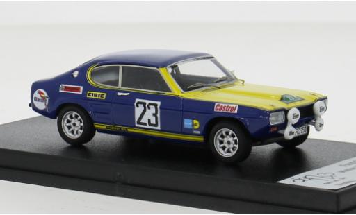 Modellautos Ford Capri 1/43 Trofeu 2600 Rallye Bavaria 1971 #23 1:43 Ford Capri 1/43 Trofeu 2600 Rallye Bavaria 1971 #23 1:43 modellautos