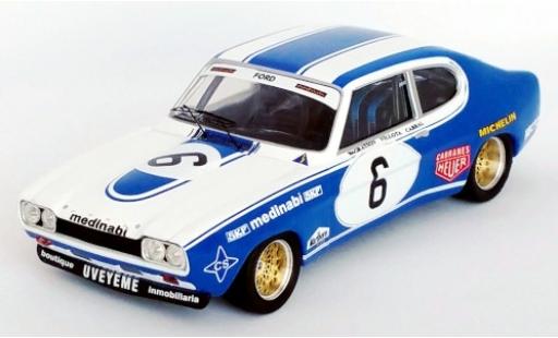 Modellautos Ford Capri 1/43 Trofeu 2600 RS No.6 Medinabi 4h Jarama 1975 J.de Bagration/E.de Villota/N.Cabral Ford Capri 1/43 Trofeu 2600 RS No.6 Medinabi 4h Jarama 1975 J.de Bagration/E.de Villota/N.Cabral modellautos