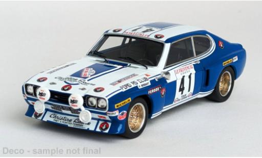 Modellautos Ford Capri 1/43 Trofeu 2600 RS Tour de Corse 1973 #41 1:43 Ford Capri 1/43 Trofeu 2600 RS Tour de Corse 1973 #41 1:43 modellautos