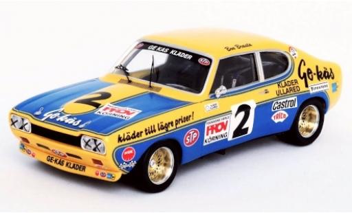 Modellautos Ford Capri 1/43 Trofeu MkI 2600 RS No.2 Kinnekulle Ring 1973 B.Brasta Ford Capri 1/43 Trofeu MkI 2600 RS No.2 Kinnekulle Ring 1973 B.Brasta modellautos