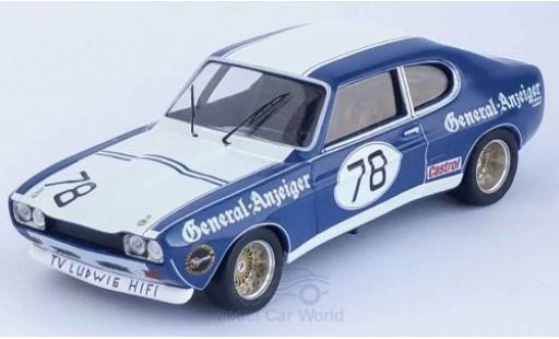 Modellautos Ford Capri 1/43 Trofeu MKI RS 2600 No.78 General-Anzeiger DRM 1973 K.Ludwig Ford Capri 1/43 Trofeu MKI RS 2600 No.78 General-Anzeiger DRM 1973 K.Ludwig modellautos
