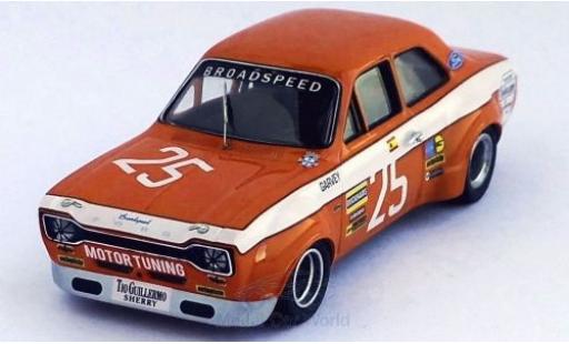 Ford Escort 1/43 Trofeu MK I No.25 Broadspeed Vila Real 1973 R.Barrios modellautos
