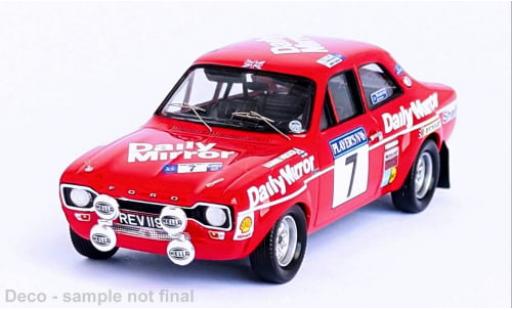 Modellautos Ford Escort 1/43 Trofeu MK I No.7 Daily Mirror Scottish Rally 1972 1:43 Ford Escort 1/43 Trofeu MK I No.7 Daily Mirror Scottish Rally 1972 1:43 modellautos