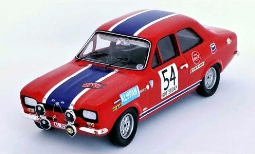 Ford Escort 1/43 Trofeu MK I RHD No.54 Tulpenrallye 1969 G.Staepelaere/A.Aerts modellautos