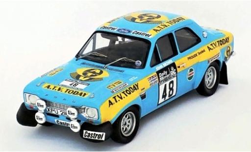 Ford Escort 1/43 Trofeu MK I RS 1600 RHD No.48 RAC Rallye 1973 R.Brookes/J.Brown modellautos