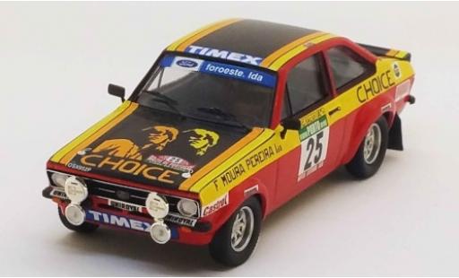 Ford Escort 1/43 Trofeu MK II No.25 Choice Rallye WM Rally Portugal 1978 G.Salvi/Z.Matriculas modellautos