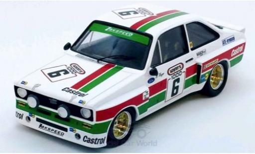 Ford Escort 1/43 Trofeu MK II No.6 Zakspeed Castrol 1000 Km Kyalami 1975 H.Heyer/J.Mass/P.Hennige modellautos