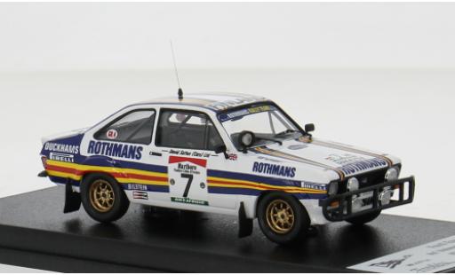 Modellautos Ford Escort 1/43 Trofeu MK II Rally Bandama 1981 #7 1:43 Ford Escort 1/43 Trofeu MK II Rally Bandama 1981 #7 1:43 modellautos