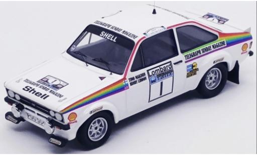 Ford Escort 1/43 Trofeu MK II RS 1800 No.1 Rallye WM RAC Rallye 1976 T.Makinen/H.Liddon modellautos