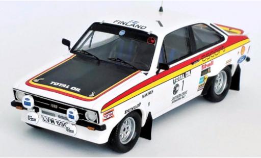 Ford Escort 1/43 Trofeu Mk II RS 1800 No.1 Southern Cross Rally 1976 T.Mäkinen/H.Liddon modellautos