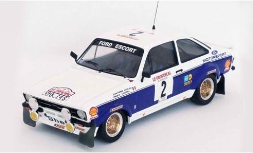 Ford Escort 1/43 Trofeu MK II RS 1800 No.2 Motorsport Rallye WM Tour de Corse 1977 J-P.Nicolas/V.Laverne modellautos