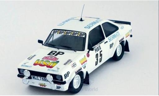 Modellautos Ford Escort 1981 1/43 Trofeu MK II RS 1800 No.35 vsd Rallye WM Rallye Monte Carlo 1981 D.Snobeck/D.Emmanuelli Ford Escort 1981 1/43 Trofeu MK II RS 1800 No.35 vsd Rallye WM Rallye Monte Carlo 1981 D.Snobeck/D.Emmanuelli modellautos