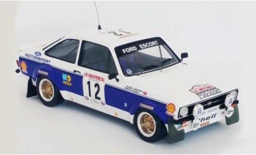 Ford Escort 1/43 Trofeu MK II RS 1800 RHD No.12 Motorsport Rallye WM Tour de Corse 1977 R.Brookes/M.Holmes modellautos