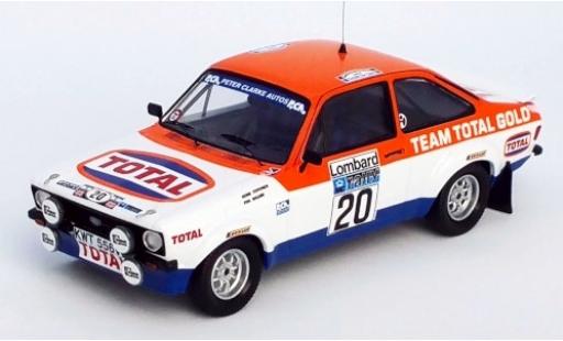 Ford Escort 1/43 Trofeu MK II RS No.20 Team Total Gold Total Rallye WM RAC Rallye 1979 H.Toivonen/P.Boland modellautos