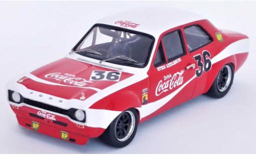 Ford Escort 1/43 Trofeu MK1 No.36 Mantorp Park 1972 S.Axelsson modellautos