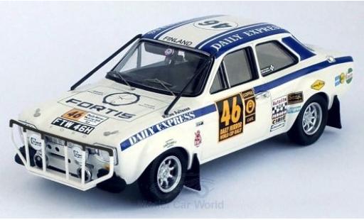 Ford Escort 1/43 Trofeu MKI No.46 Daily Express London - Mexico World Cup Rally 1970 R.Aaltonen/H.Liddon modellautos