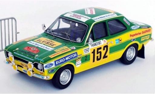 Modellautos Ford Escort 1/43 Trofeu MkI RS2000 RHD No.152 Euro-Motor Rally Monte Carlo 1977 avec Absperrgitter A.Beauchef/J-R.Dubois/C.Keller Ford Escort 1/43 Trofeu MkI RS2000 RHD No.152 Euro-Motor Rally Monte Carlo 1977 avec Absperrgitter A.Beauchef/J-R.Dubois/C.Keller modellautos