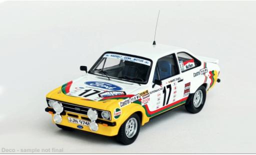 Modellautos Ford Escort 1/43 Trofeu MKII Boucles de Spa 1979 #17 1:43 Ford Escort 1/43 Trofeu MKII Boucles de Spa 1979 #17 1:43 modellautos