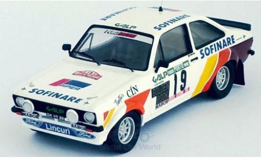 Ford Escort 1/43 Trofeu MKII No.19 Rallye WM Rally Portugal 1982 M.Silva/R.Bevilacqua modellautos