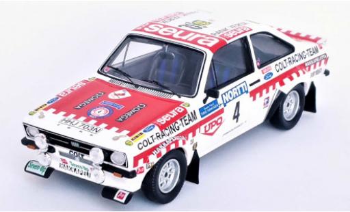 Ford Escort 1/43 Trofeu MkII No.4 Colt Racing Team 1000 Lakes Rallye 1975 T.Makinen/H.Liddon modellautos
