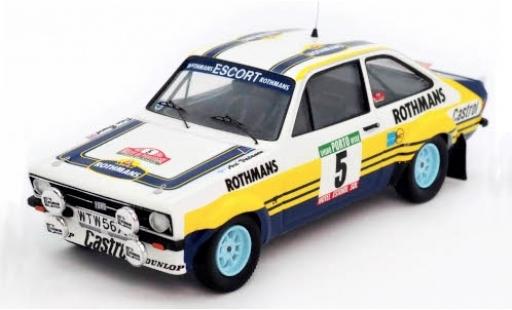 Modellautos Ford Escort 1/43 Trofeu MkII No.5 Rothmans Rally WM Rally Portugal 1979 A.Vatanen/P.Bryant Ford Escort 1/43 Trofeu MkII No.5 Rothmans Rally WM Rally Portugal 1979 A.Vatanen/P.Bryant modellautos