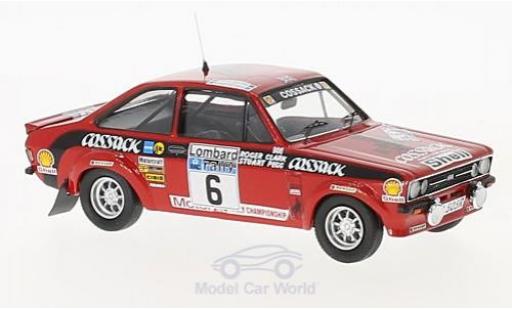Ford Escort MKI 1/43 Trofeu MKII No.6 Cossack Rallye WM RAC Rallye 1976 R.Clark/S.Pegg modellautos