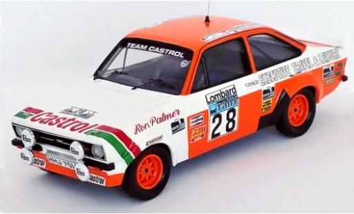 Modellautos Ford Escort 1/43 Trofeu MkII RHD No.28 Team Castrol Castrol RAC Rally 1978 M.Wilson/R.Palmer Ford Escort 1/43 Trofeu MkII RHD No.28 Team Castrol Castrol RAC Rally 1978 M.Wilson/R.Palmer modellautos