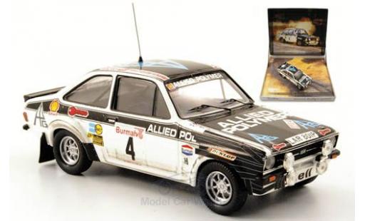 Ford Escort MKI 1/43 Trofeu MKII RS 1800 No.4 Allied Polymer RAC Rallye 1976 British Rallye Legends A.Vatanen modellautos