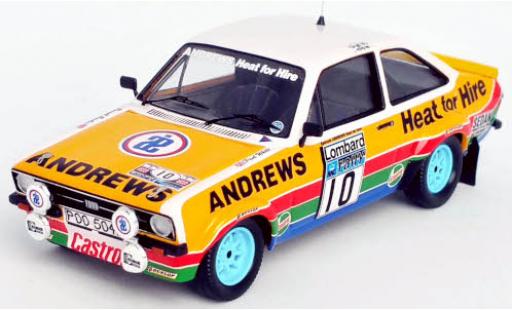 Modellautos Ford Escort 1/43 Trofeu MkII RS 1800 RHD No.10 Andrews Rallye WM RAC Rally 1979 R.Brookes/P.White Ford Escort 1/43 Trofeu MkII RS 1800 RHD No.10 Andrews Rallye WM RAC Rally 1979 R.Brookes/P.White modellautos