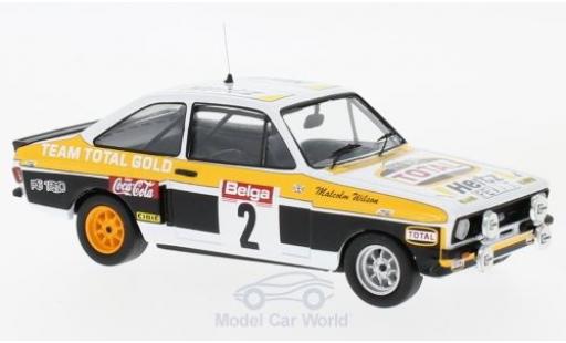 Modellautos Ford Escort MKI 1/43 Trofeu MKII RS 1800 tarmac RHD No.2 Tarmac Haspengouw rally 1980 M.Wilson/T.Harryman Ford Escort MKI 1/43 Trofeu MKII RS 1800 tarmac RHD No.2 Tarmac Haspengouw rally 1980 M.Wilson/T.Harryman modellautos