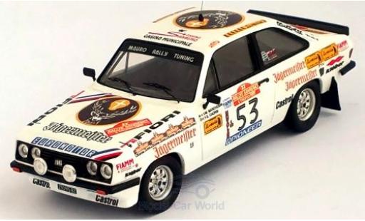 Ford Escort 1/43 Trofeu MKII RS 2000 No.53 Rallye WM Rally San Remo 1980 M.Marchesini/G.Caorsi modellautos