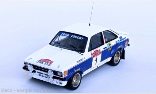 Modellautos Ford Escort 1/43 Trofeu RS 1800 MKII Rallye Sanremo 1977 #6 1:43 Ford Escort 1/43 Trofeu RS 1800 MKII Rallye Sanremo 1977 #6 1:43 modellautos