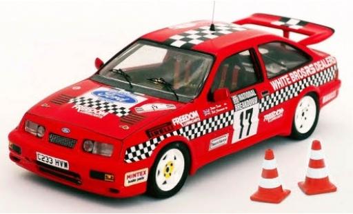 Modellautos Ford Sierra 1/43 Trofeu RS Cosworth RHD No.17 National Breakdown Rally 1987 avec Pylônes R.Stoneman/P.Davis Ford Sierra 1/43 Trofeu RS Cosworth RHD No.17 National Breakdown Rally 1987 avec Pylônes R.Stoneman/P.Davis modellautos
