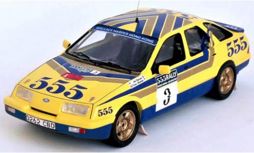 Modellautos Ford Sierra 1/43 Trofeu XR4x4 No.3 555 Rallye Hong Kong - Peking 1987 A.Vatanen/K.Gormley Ford Sierra 1/43 Trofeu XR4x4 No.3 555 Rallye Hong Kong - Peking 1987 A.Vatanen/K.Gormley modellautos