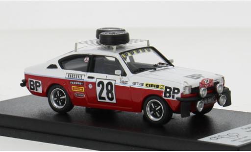 Modellautos Opel Kadett 1/43 Trofeu GT/E Rally Monte Carlo 1977 #28 1:43 Opel Kadett 1/43 Trofeu GT/E Rally Monte Carlo 1977 #28 1:43 modellautos