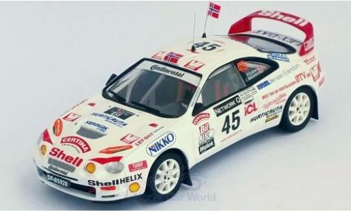 Modellautos Toyota Celica 1/43 Trofeu GT Four ST205 No.45 Rallye WM RAC Rallye 1998 P.Solberg/C.Menkerud Toyota Celica 1/43 Trofeu GT Four ST205 No.45 Rallye WM RAC Rallye 1998 P.Solberg/C.Menkerud modellautos