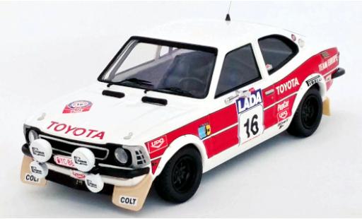 Modellautos Toyota Corolla 1/43 Trofeu Levin No.16 Rallye WM 1000 Lakes Rallye 1977 M.Saaristo/T.Alanen Toyota Corolla 1/43 Trofeu Levin No.16 Rallye WM 1000 Lakes Rallye 1977 M.Saaristo/T.Alanen modellautos