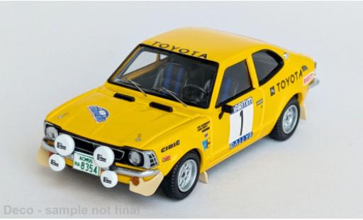 Modellautos Toyota Corolla 1/43 Trofeu Levin Rally Nordland 1974 #1 1:43 Toyota Corolla 1/43 Trofeu Levin Rally Nordland 1974 #1 1:43 modellautos