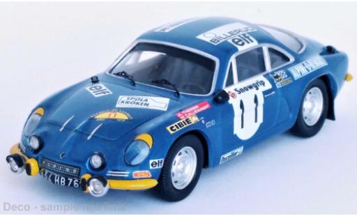 Modellautos Alpine A110 1/43 Trofeu Renault No.11 Rallye WM Rallye Suède 1973 Alpine A110 1/43 Trofeu Renault No.11 Rallye WM Rallye Suède 1973 modellautos